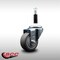 Service Caster 3'' SS Thermoplastic Rubber Wheel Swivel 7/8'' Expanding Stem Caster SCC-SSEX20S314-TPRB-78 - alternate 3